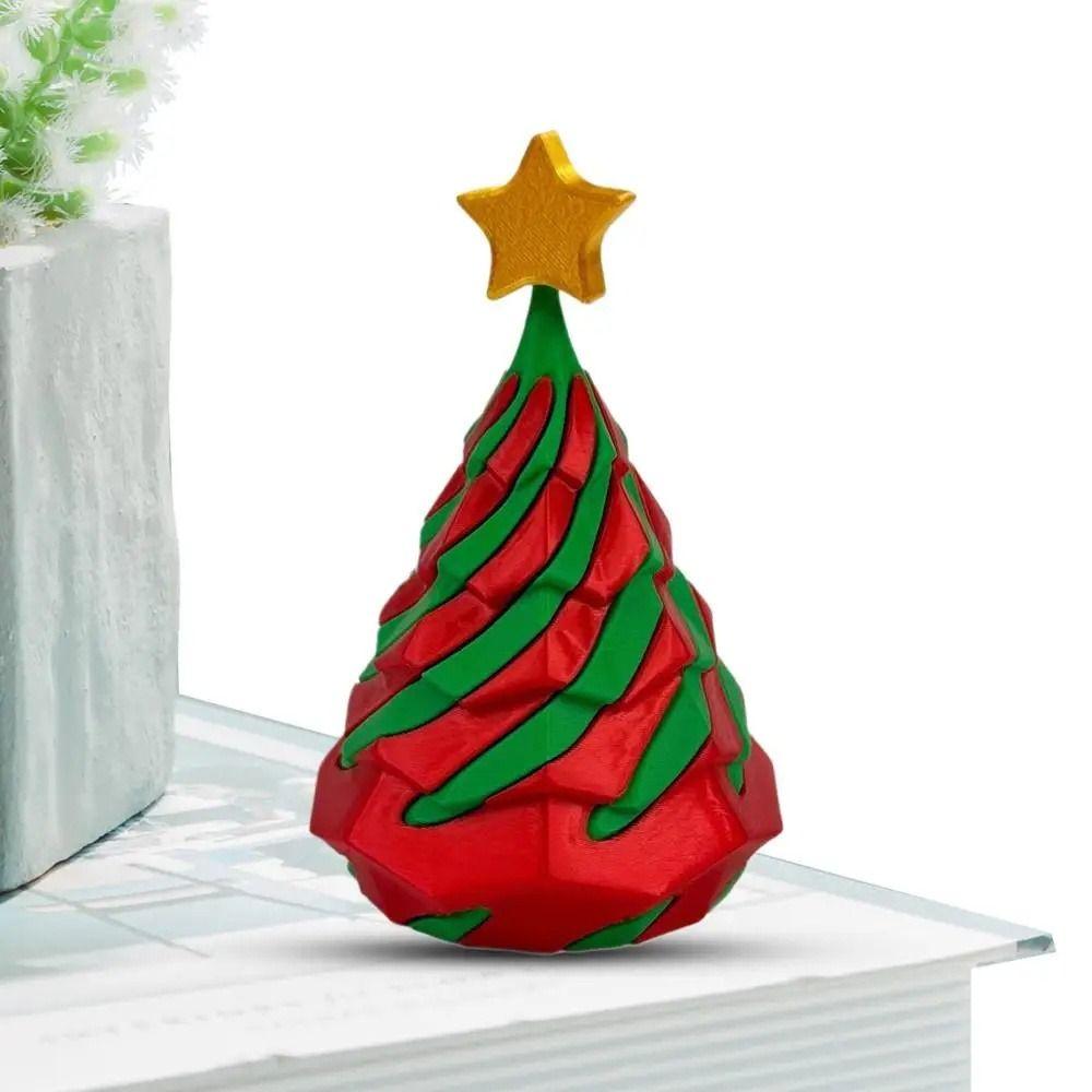 Shuttle Model 3D Spiral Cone Fidget Toy Detachable Pyramid Ornament  Home Decoration