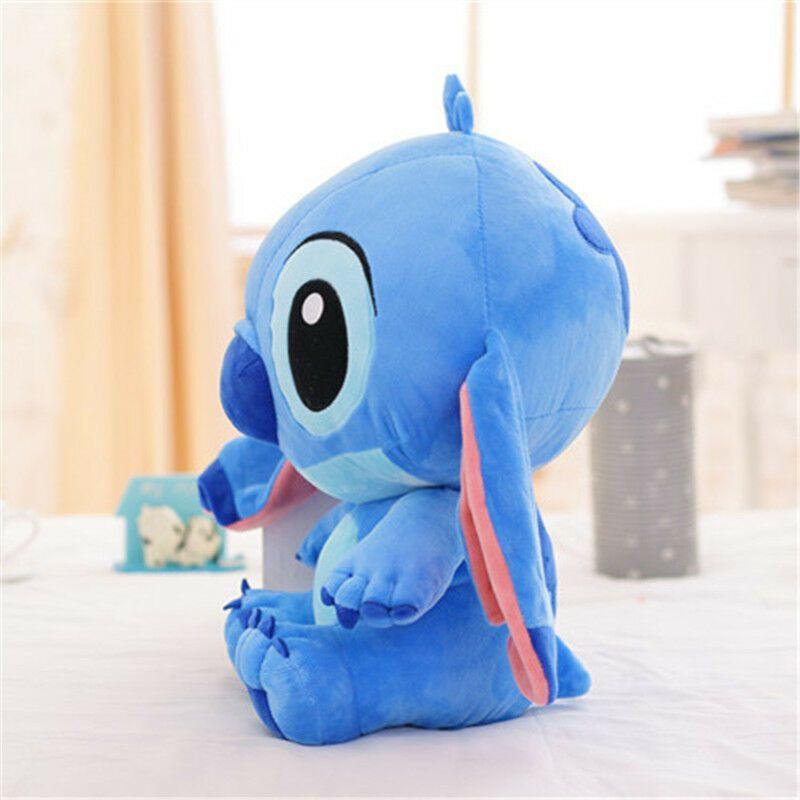 Roztomilý Lilo Stitch Plyšová Modrá Hračka Pro Děti Měkká Vyplněná K Mazlení 30cm Domácí Dekorace