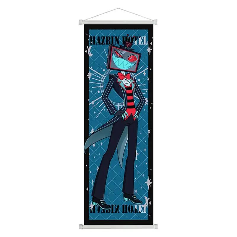 Kreslený Anime Angel Dust Fat Nugget Svitkové Plátno Závěsné Nástěnné Malby Domácí Dekorace Narozeninové Dárky