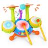 Children Electric Light Drum Set With Visual And Auditory Features For Early Education Play