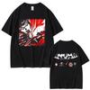 Rock Band Kmfdm Tour 97 Graphic Print Tshirt Summer Unisex Unisex Vintage Gothic Punk Streetwear Male Casual Pure Cotton T Shirts