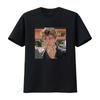 Damon Albarn Foto Print T-shirt voor Mannen Stijlvol en Uniek Ontwerp vintage Gewassen streetwear Top Voor Dagelijks Gebruik grafisch