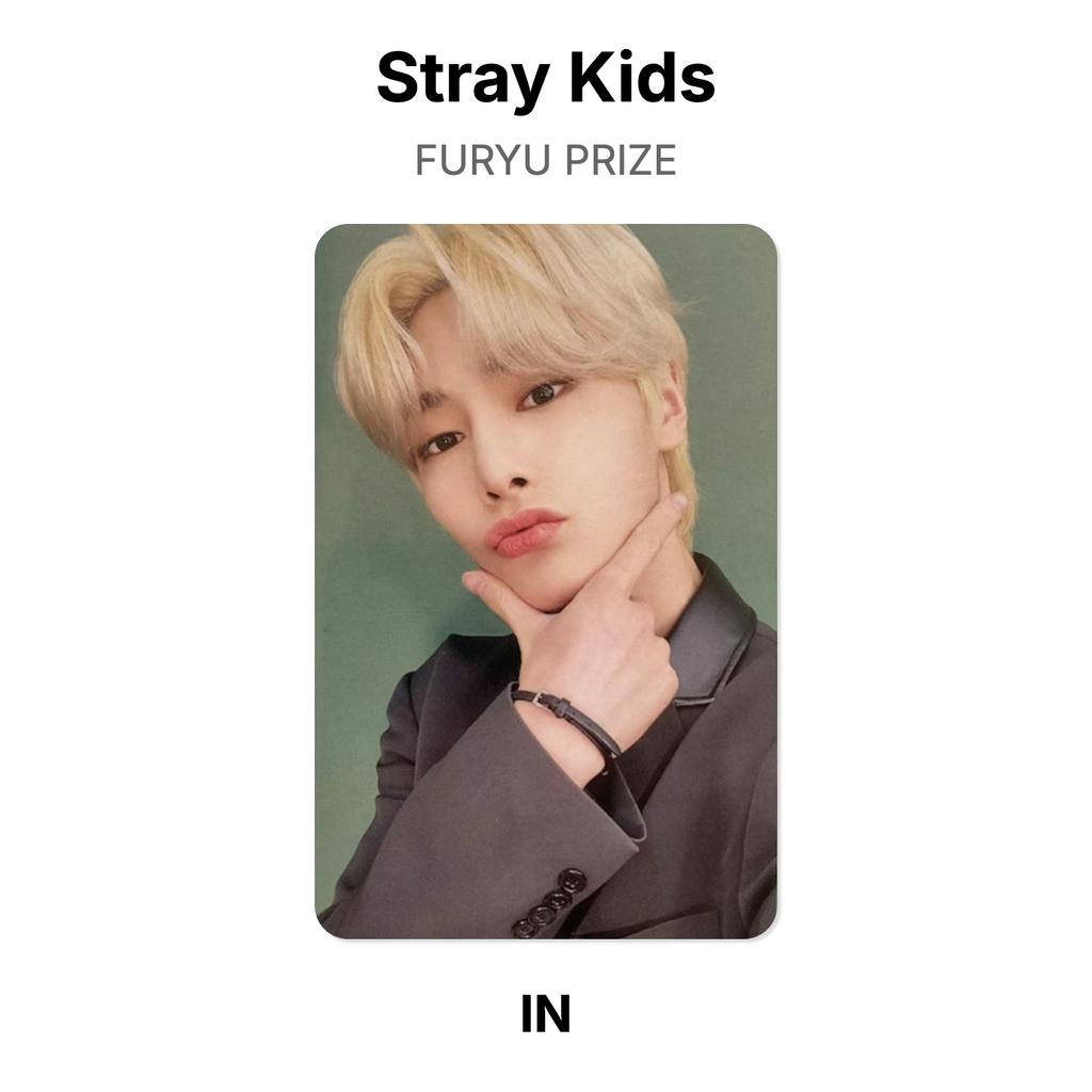 Stray Kids FURYU PRIZE Official Photocard