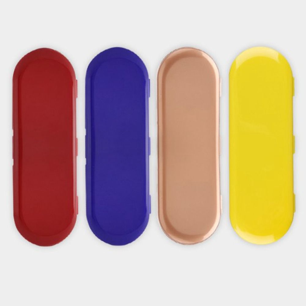 4pcs 10 Styles Dustproof Box Transparent Tweezers Packaging Parts Box  Parts Storage Box