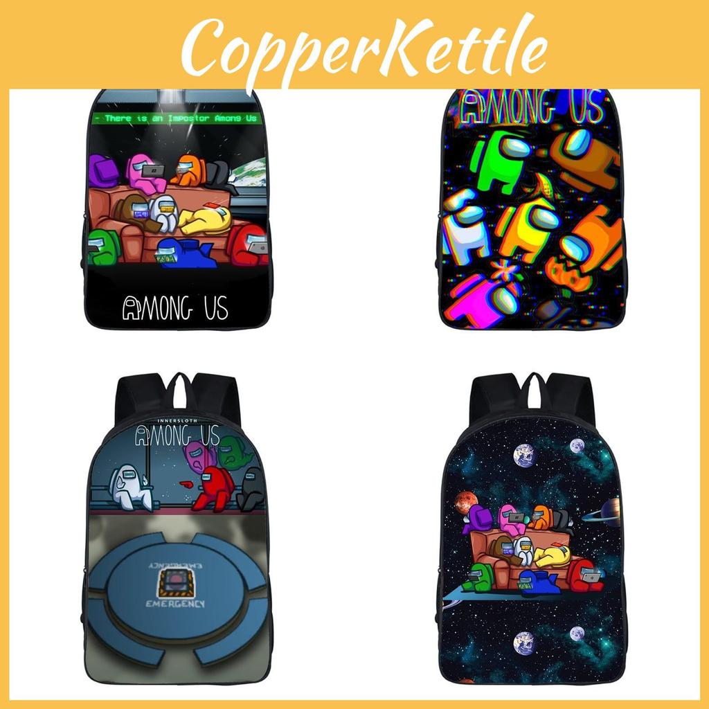 Game Cartoon Design School Bag Lightweight Backpack For Young Students