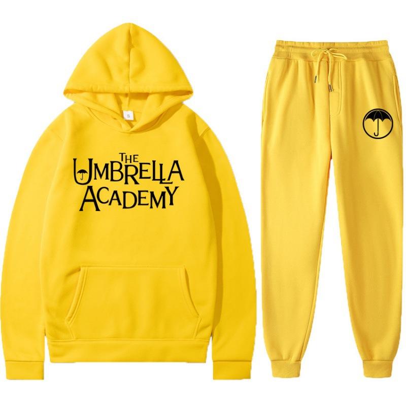 The Umbrella Academy Hooded Sweatshirt Casual Sports Pants Set
