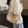 New spring and summer trend fashionable and simple shoulder women's bag tote bag canvas bag large capacity large bag