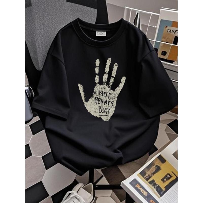 T-Shirt Druck Nicht Pennys Boot T-Shirt Retro TV Dharma Initiative Sci-Fi Lost Klassisch Schwarz Vintage Gewaschen Leicht Unisex Vielseitig Atmungsaktiv Mann