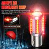 2Pcs Red 1157 BAY15D 36 COB  900lm 12-24v LED Tail Lamp Car  Reverse Turn  Signal Brake Light Parking Bulb