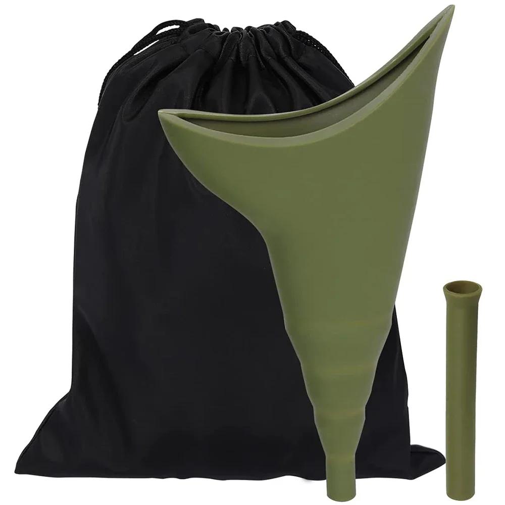 Portable Female Urination Device Reusable Silicone Female Urinal Urine Cup for Women Standing Pee for Outdoor Activities Camping