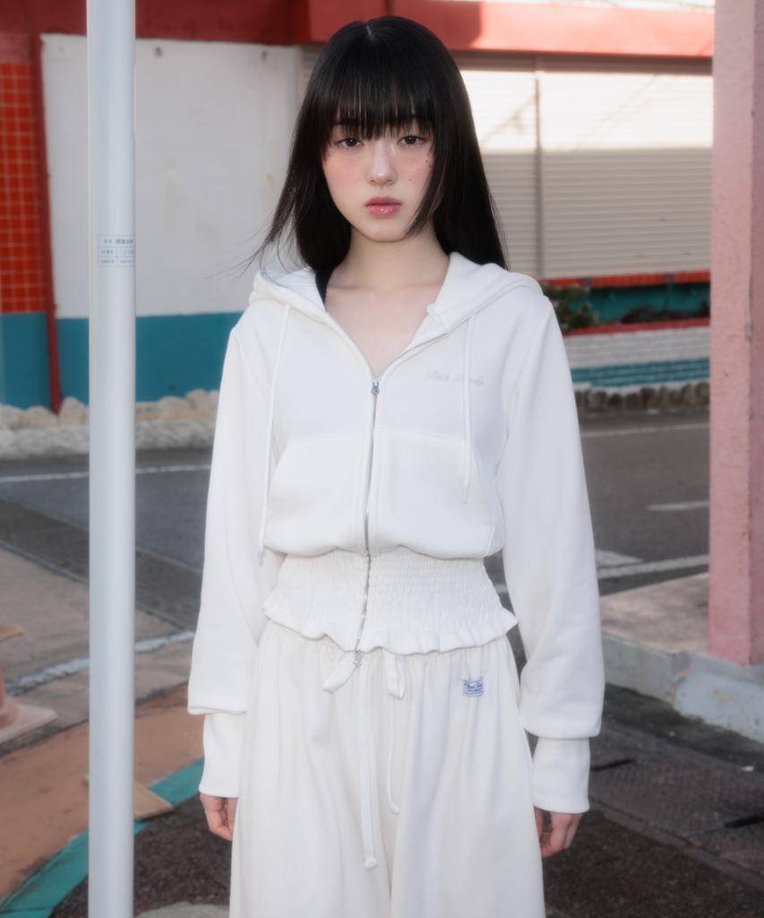 ROSEFRANTZ Back Pocket String Sweatpants [Ivory]