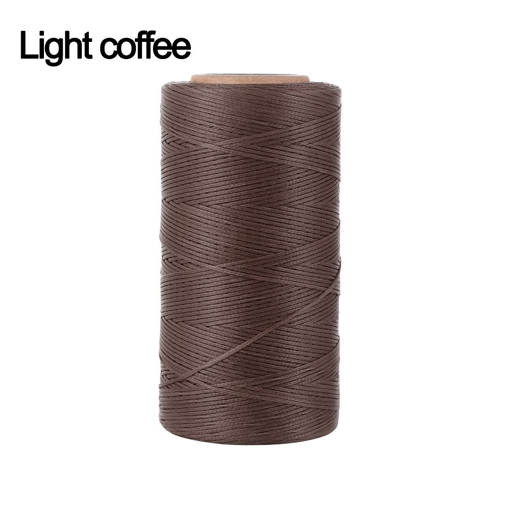 150D 260M/Roll DIY Hand Stitching Line Stitching Cord Sewing String Leather Tool Waxed Thread