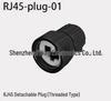 Waterproof RJ45 Connector Plug CAT5e/CAT6a Gigabit IP67/IP68 Front/Rear Panel Mount