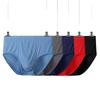 Men's High Waisted Triangle Underwear Middle-aged and Elderly Plus Size Underwear