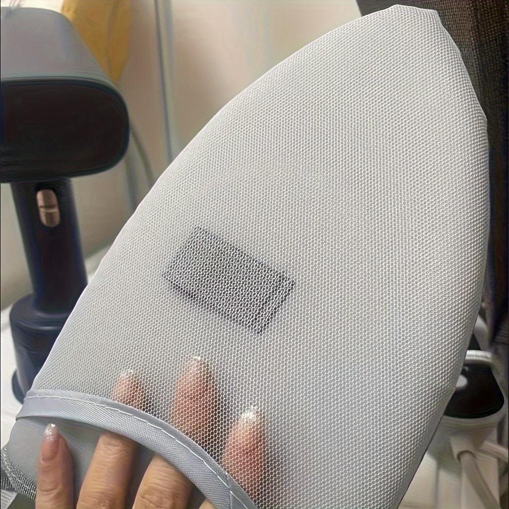 Portable Mini Ironing Board, Handheld Foldable Ironing Pad with Heat Resistant Glove,Small Travel Ironing Mat for Home Mini Iron