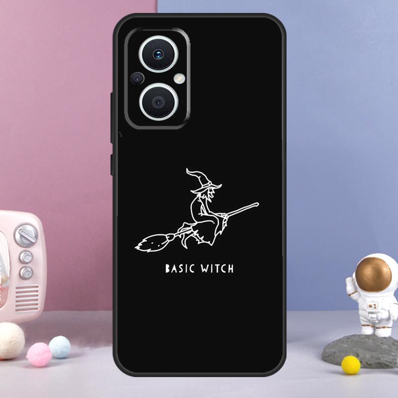 Gothic Witch Satan Funda For OPPO Reno 11 F 12F 13F 14F 10 12 13 14 Pro 7 8 Lite OPPO Find X9 X6 X5 X8 Pro Case