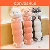 Caterpillar Pig Long Rabbit Husky Plush Toy Stuffed Doll Gift Decoration Bedroom