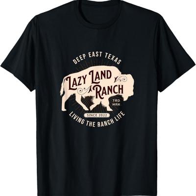 Lazy Land Ranch Buffalo T-Shirt