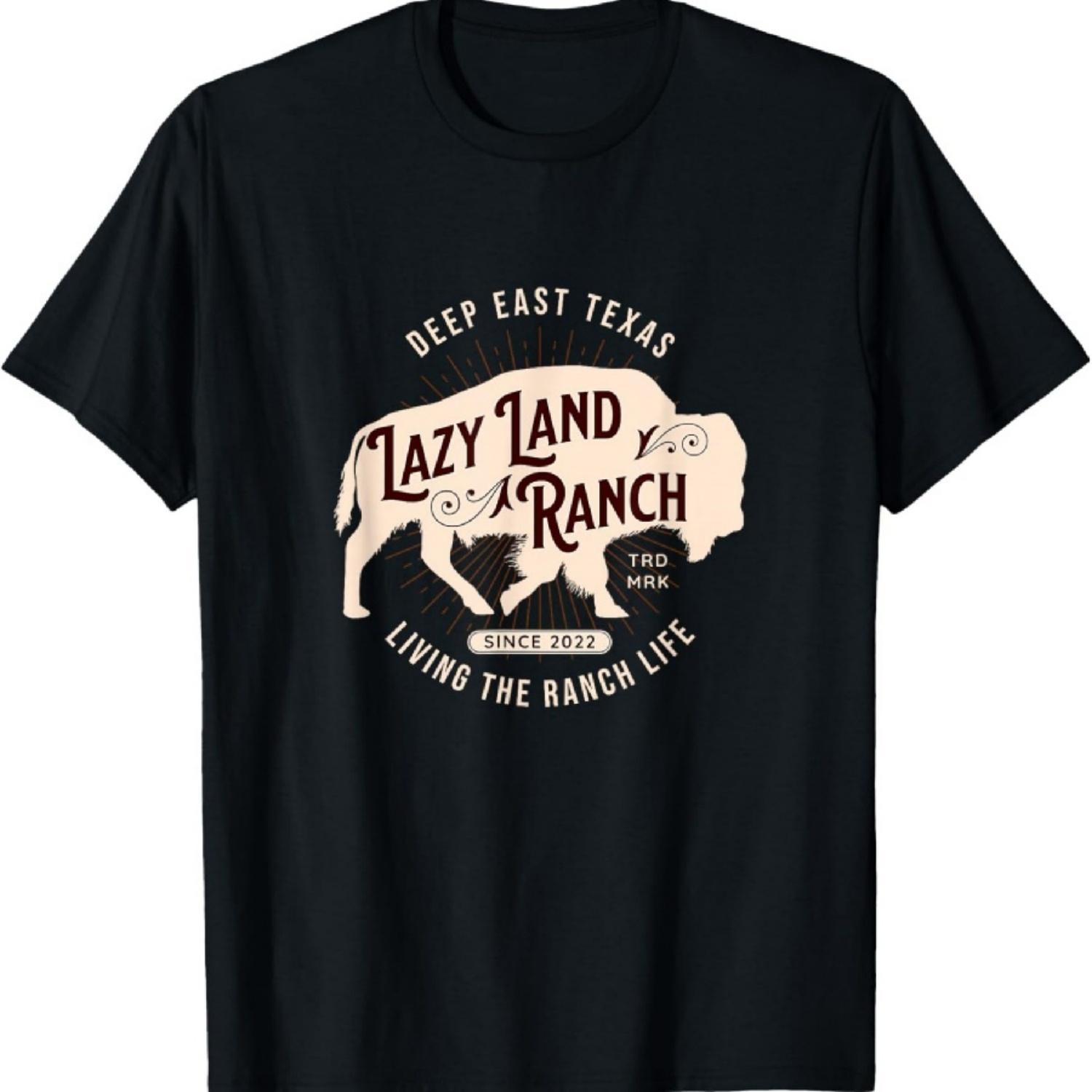 Футболка Lazy Land Ranch с буйволом S