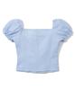 YOUHEE Puff Sleeve Blouse_Light Blue