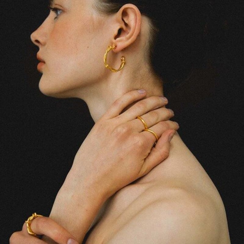 OOZE Essential Line 01R (Bold Twist Ring)