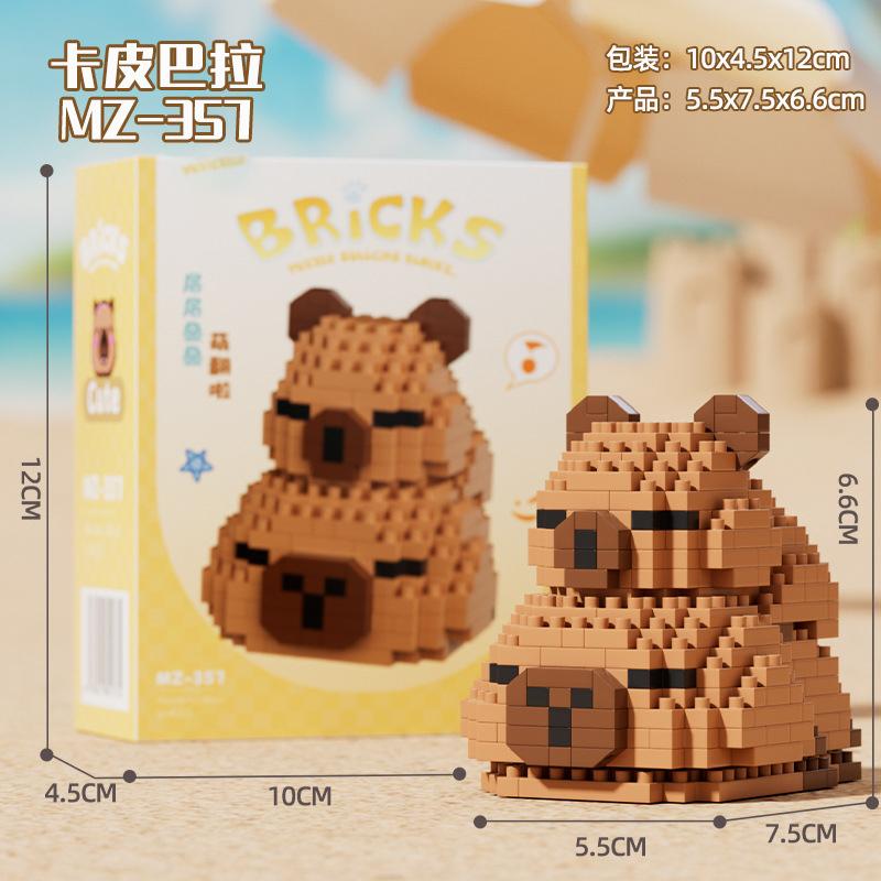 Adult Building Blocks Animals Bricks Construction Set Diy Children Puzzle Assemble Toys For Girl Gift Micro Brick Kids Sets Kits
