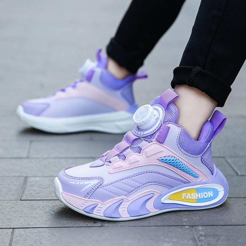 Children's sports shoes 2025 new school shoes waterproof boys' shoes lightweight soft sole middle and older children's training running shoes