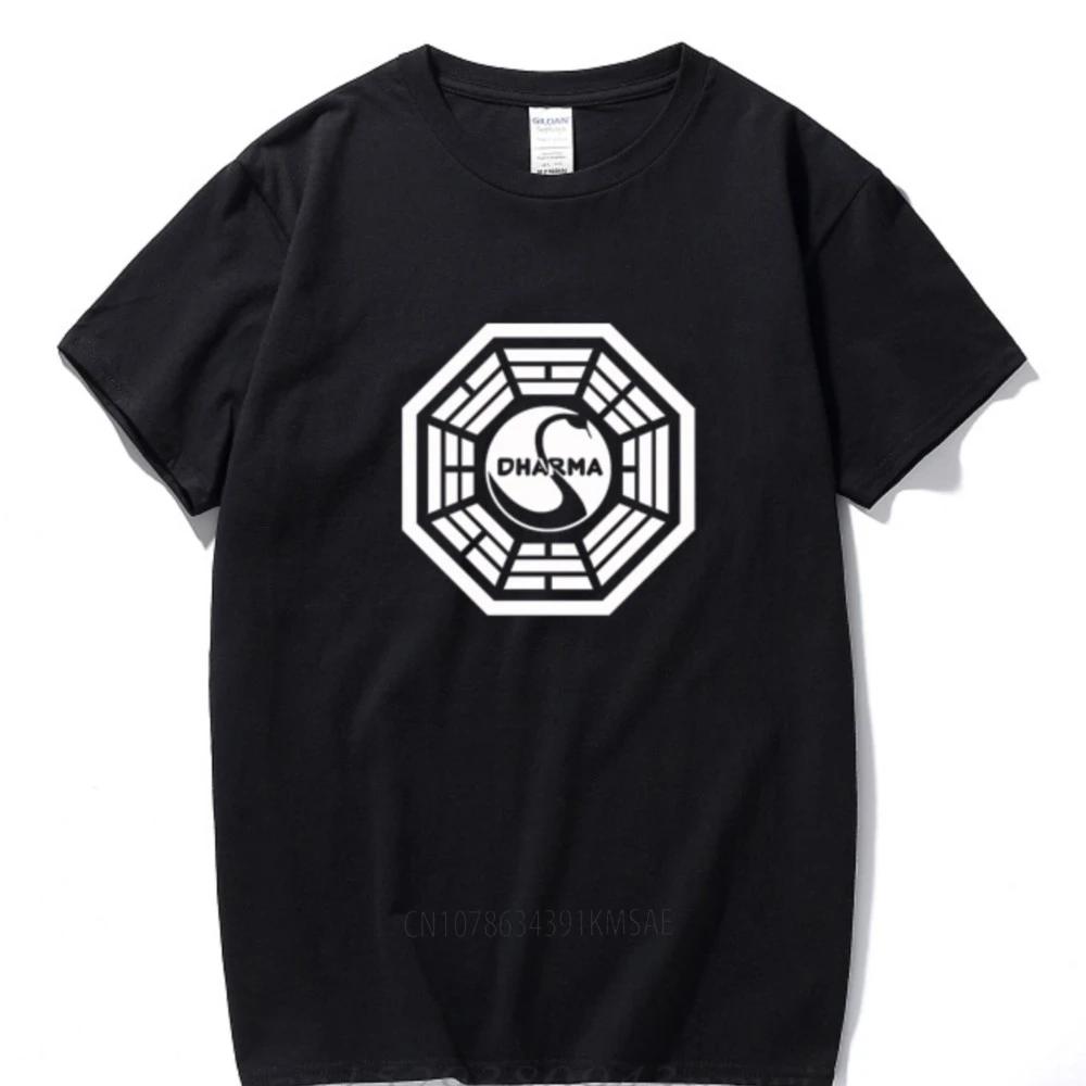 DHARMA Initiative Lost TV Show Graphic Cotton T-shirt