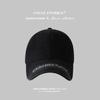 Korean style Baseball Cap with Embroidered Letters  Vintage Soft top Baseball Cap with Curved Brim  Face Showing Small Sunshade Cap