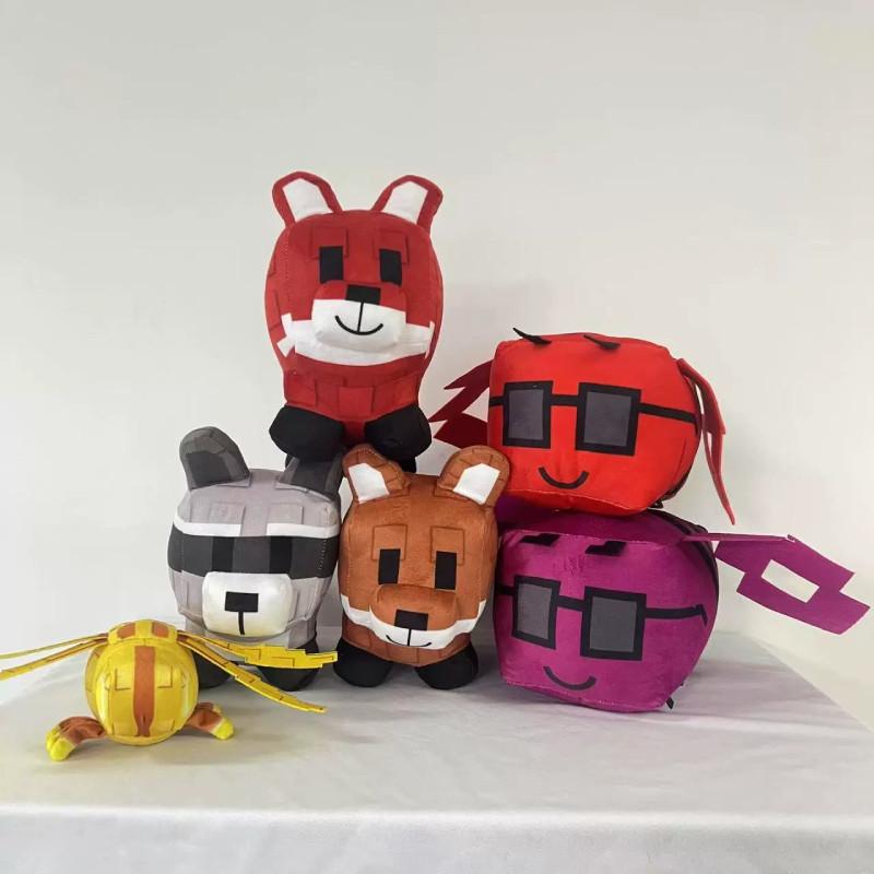 Grow Roblox A Garden Raccoon Fox Dragonfly Bee Plush Toy Stuffed Doll Animal