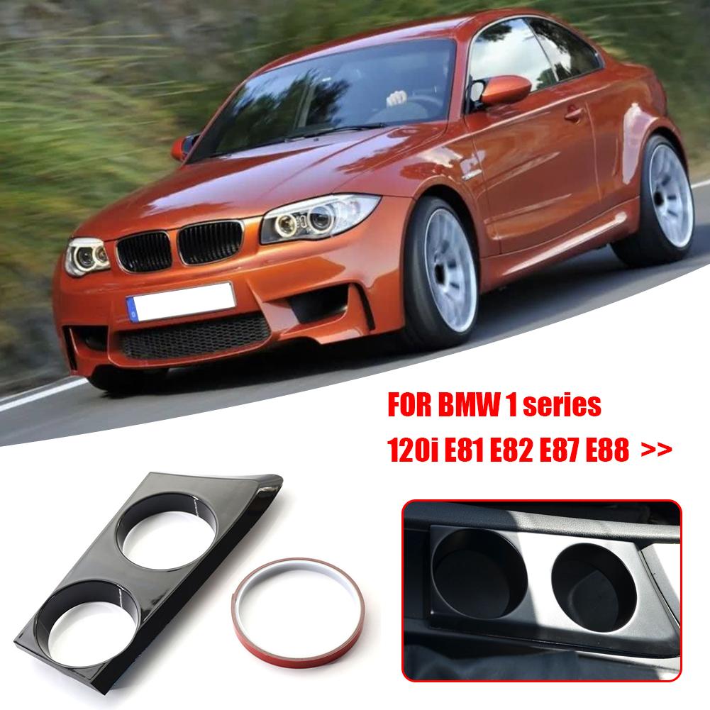 ABS Plastic Beverage Cup Holder Prevents Scratches for BMW E81 E82 E87 E88 120i 1 Series 04-11 LHD DIY Car
