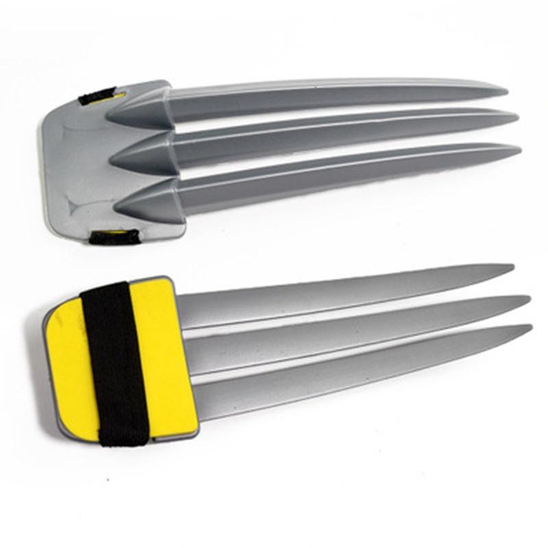 Exquisites blau-gelbes Wolverine-Muskelkostüm für Kinder und Erwachsene, ideal für Halloween-Partys