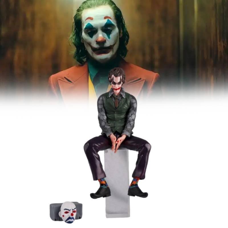 Origin Movie Joker Sitting Position Action Figure Model Toy Doll Gift Decoration
