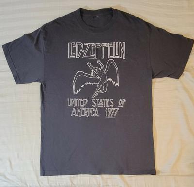 Led Zeppelin Shirt Mens Large United States Of America 1977 (2006) EUC Unisex T-Shirt