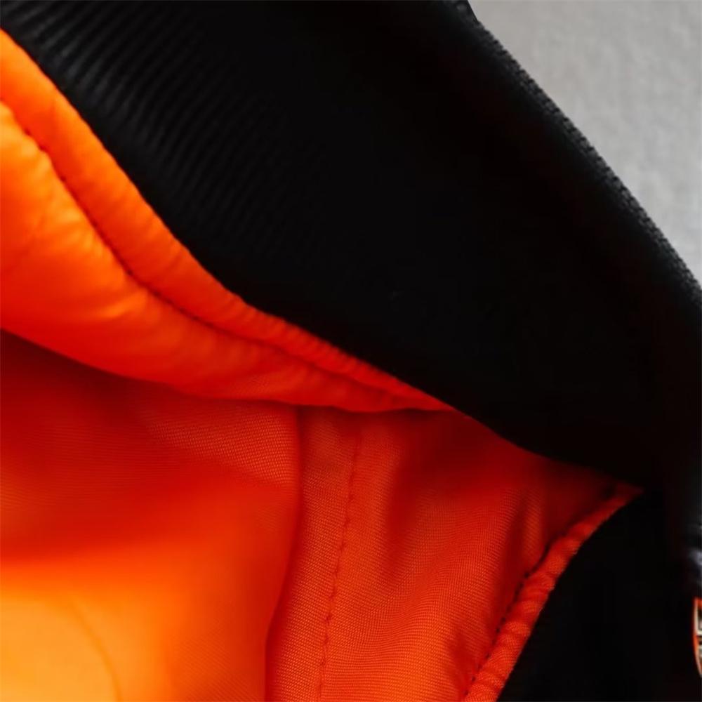 Toamnă/Iarnă Nou Jachetă Pilot din Bumbac cu Croială Lejeră Casual pentru Femei Costum de Baseball Mânecă Lungă Guler Palton