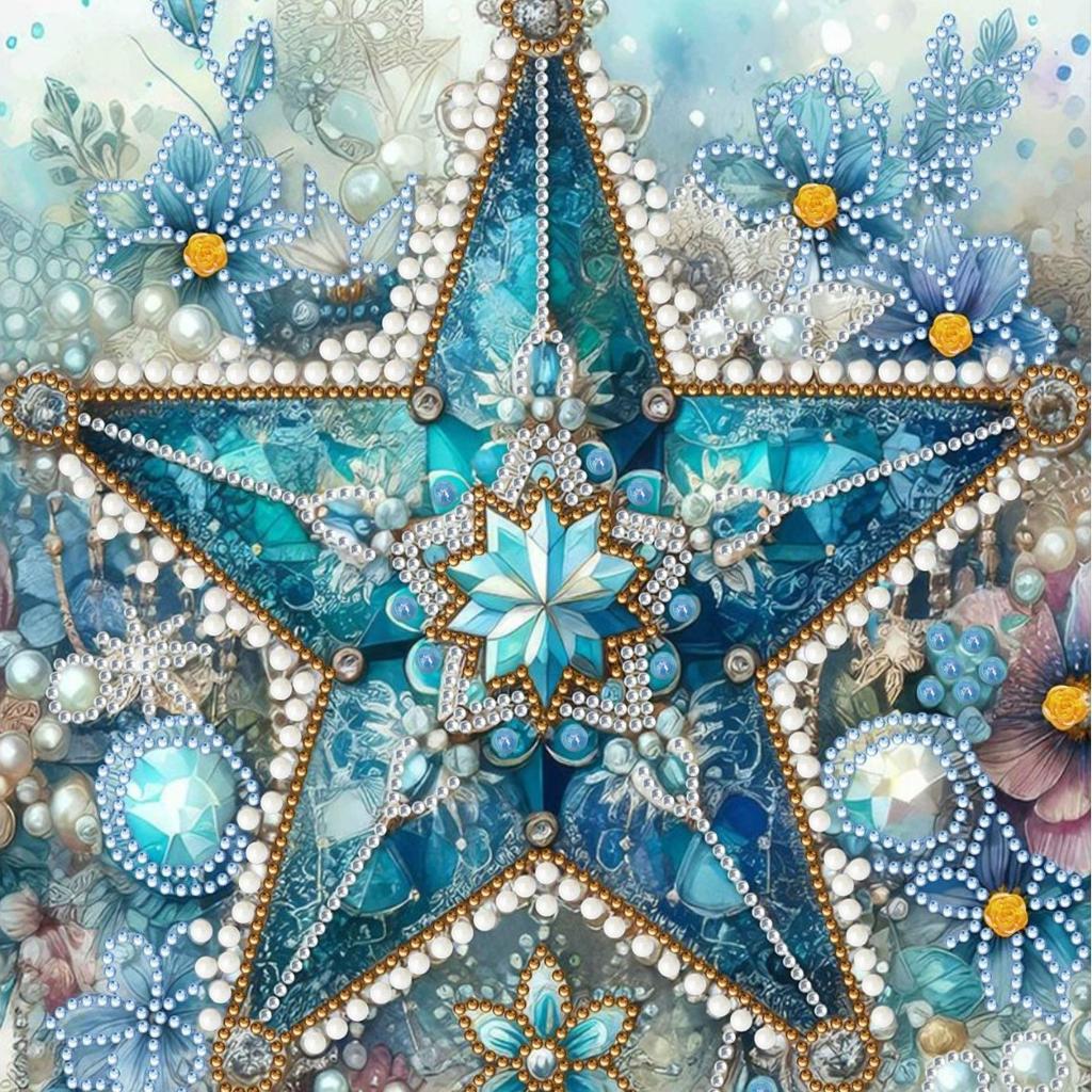 Diamond Painting, Diamantaufkleber, DIY Handgefertigtes Materialpaket, Rahmenloses Dekoratives Gemälde, Handgefertigte Aufkleber, Diamantmalerei mit Sonderformen