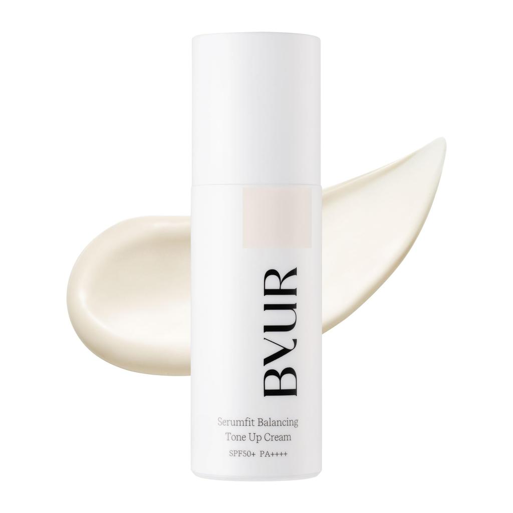 ByUR Makeup Base, Tone-Up, SPF50+ PA++++, Serum Fit Balancing Tone-Up Cream, Clear, UV Protection, Korean Cosmetics, Base Makeup [Official/Authentic]