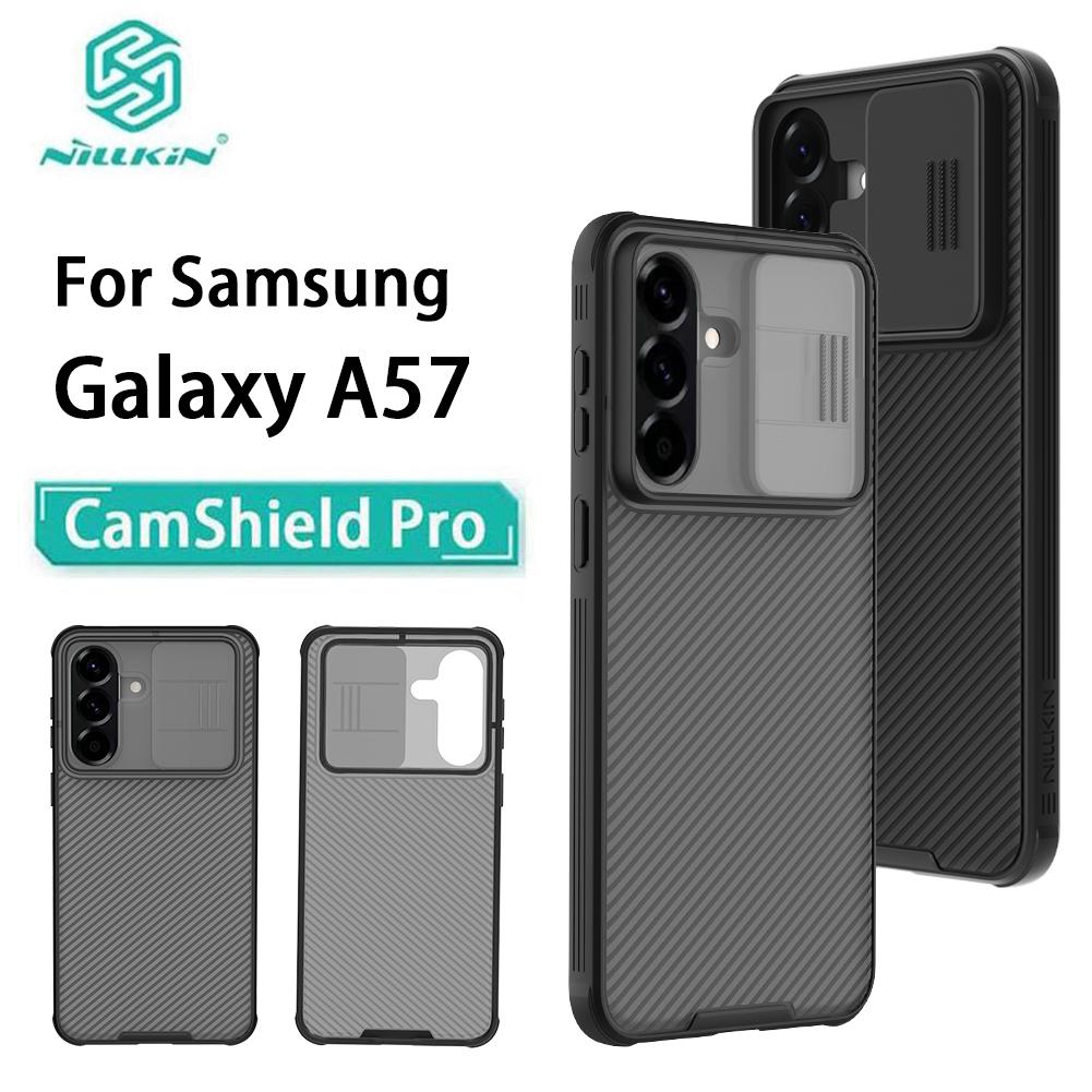 Nillkin Transparent Black For Samsung Galaxy A57 5G Phone Case Camshield Pro Camera Protection Back Cover