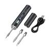 Rapid Heating Cordless Soldering Iron with USB C Charging and Adjustable Temperature for DIY Projects and Electronics Repair