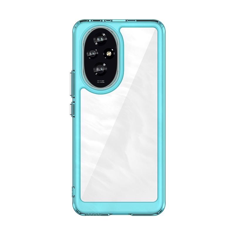 Pro Honor 200 Pouzdro Kryt Honor 200 Capas Nový Zadní Nárazník Nárazuvzdorný Průhledný Barevný Čirý Fundas Huawei Honor 200 Honor200