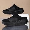 Women Slide Slippers Elevator Mules Sandals Slip on Summer Casual Clogs White Pink Black Purple Lightweight Socks Shoes Plus Size 41 42 43
