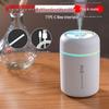 USB-Powered Silent Mini Humidifier for Home and Bedroom, Large Mist Volume, Air-Conditioned Room Aromatherapy Device.