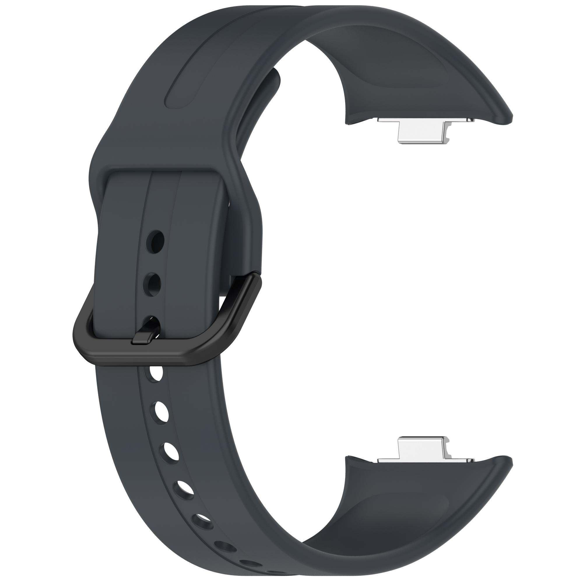 

Silicone Strap for Xiaomi Redmi Watch 5 Esim/Watch 5/Watch 4/Smart Band 9 Pro/8 Pro Black Buckle Watchband Midnight Blue