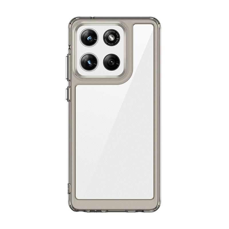 For Motorola Edge 60 Stylus Clear Case Moto Edge 60 Stylus Cover Coque Fundas Hard Translucent Soft Edge Shockproof Phone Bumper