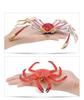 Nekogamiyama King Crab & Spider Crab Set of 2 Sea Creatures, Crustaceans, Crab, Fish Figurines, Models, Miniatures, Ornaments, Decorative Ornaments,