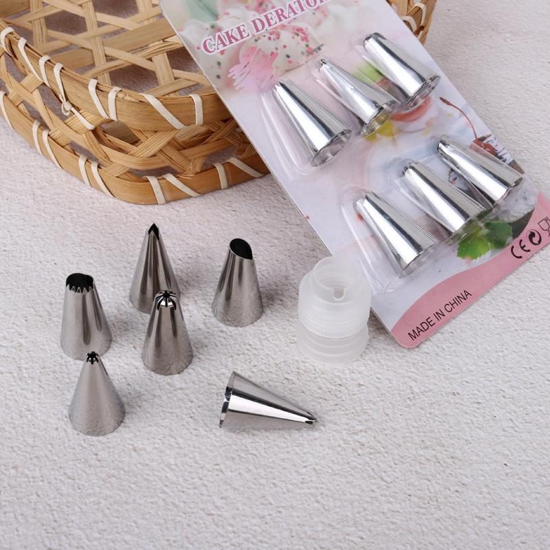 Piping Nozzle Set, Cream Nozzle Set Stainless Steel Piping Nozzle Baking Tools Complete Set of Cake Piping Nozzles