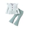 Kids Casual Long-Sleeve Set, Comfortable Daily Wear Outfits