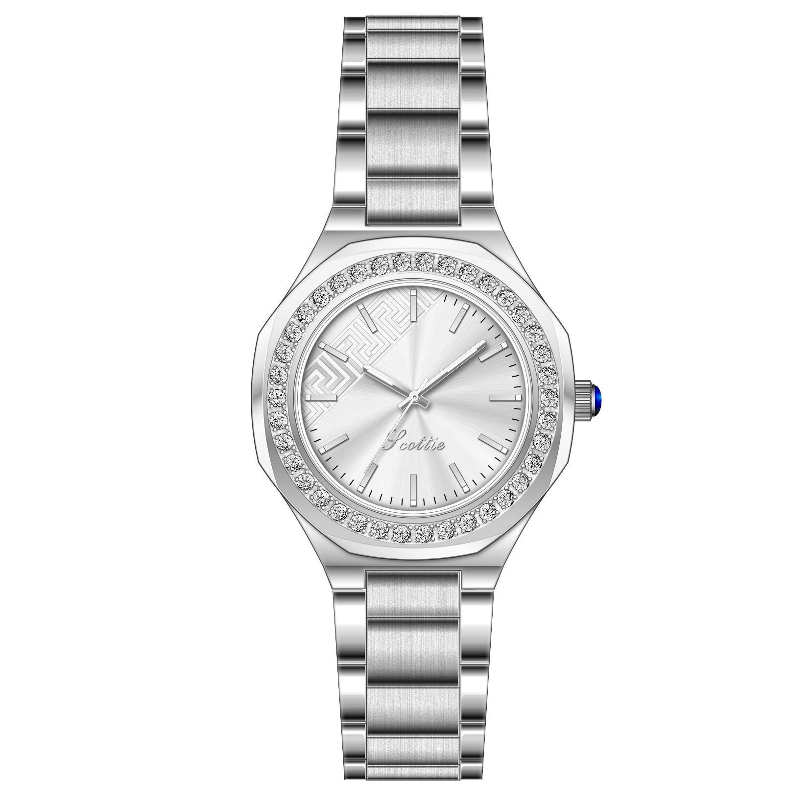 9692C Xiaohongshu Women S Watch Steel Belt Watch Women S Watch
