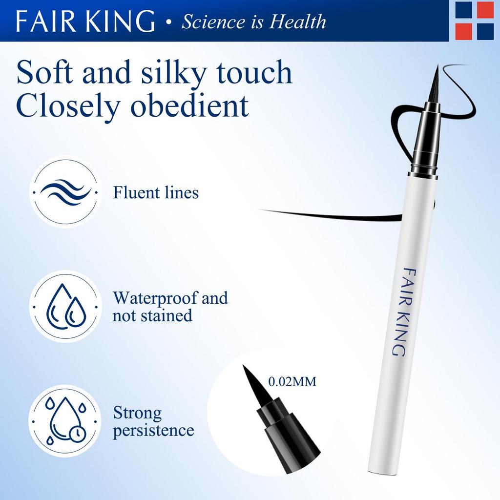 FAIR KING Schwarzer flüssiger Eyeliner-Stift, langlebiger Make-up-Stift, Beauty-Kosmetik-Eyeliner