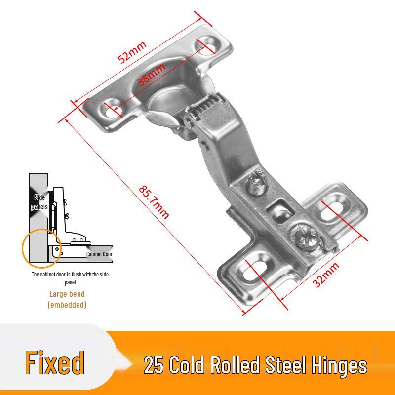 Jin Rong Da 25mm Cup Hinge for Cabinet Doors and Aircrafts